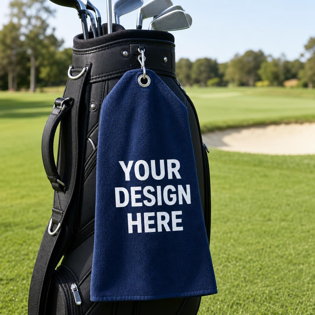 Microfiber Scrubber Golf Towel