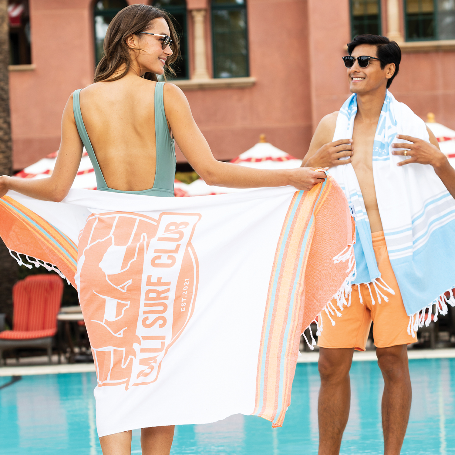Mediterranean Peshtemal Beach Towel
