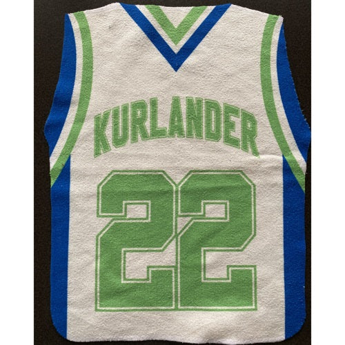 Basketball Jersey Rally Towel w/ Full Bleed Custom Sublimation