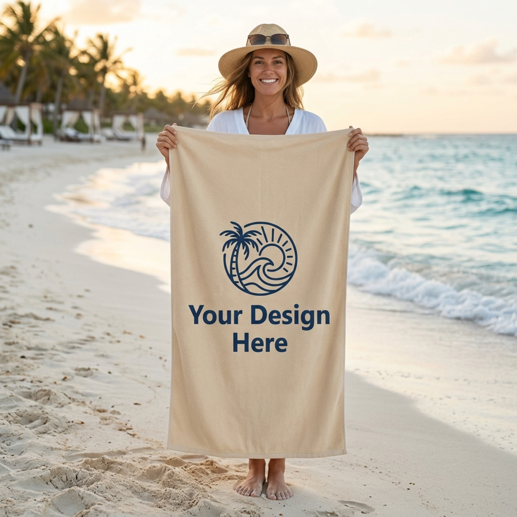 Lightweight Loop Terry Beach Towel