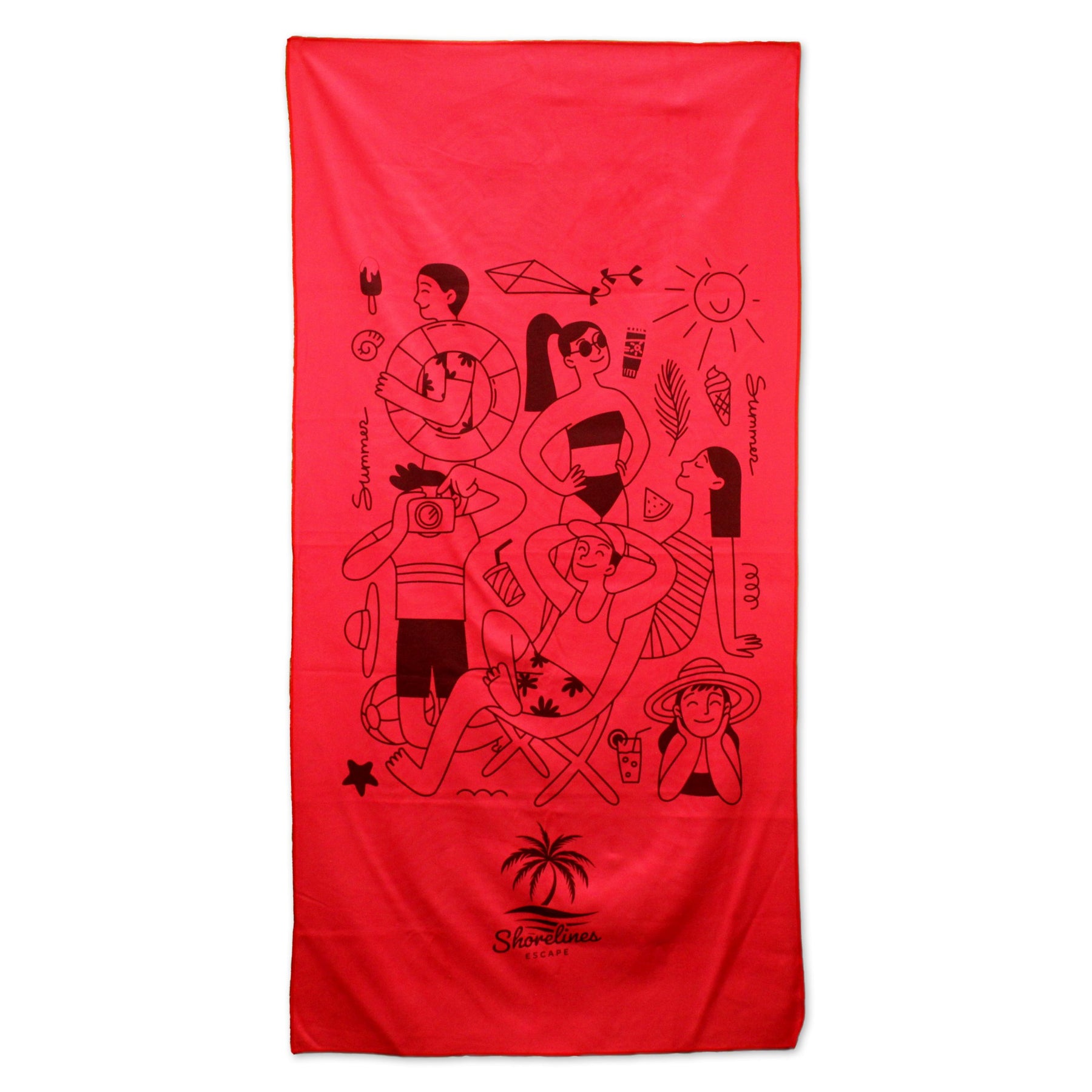 Microsuede Beach Towel