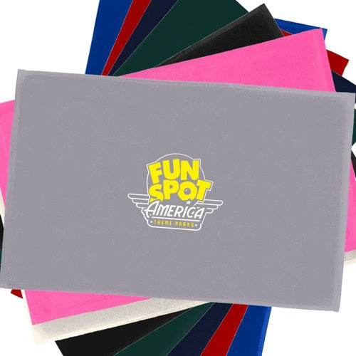 440 GSM 16"" x 25"" Cotton Velour Sports Towel