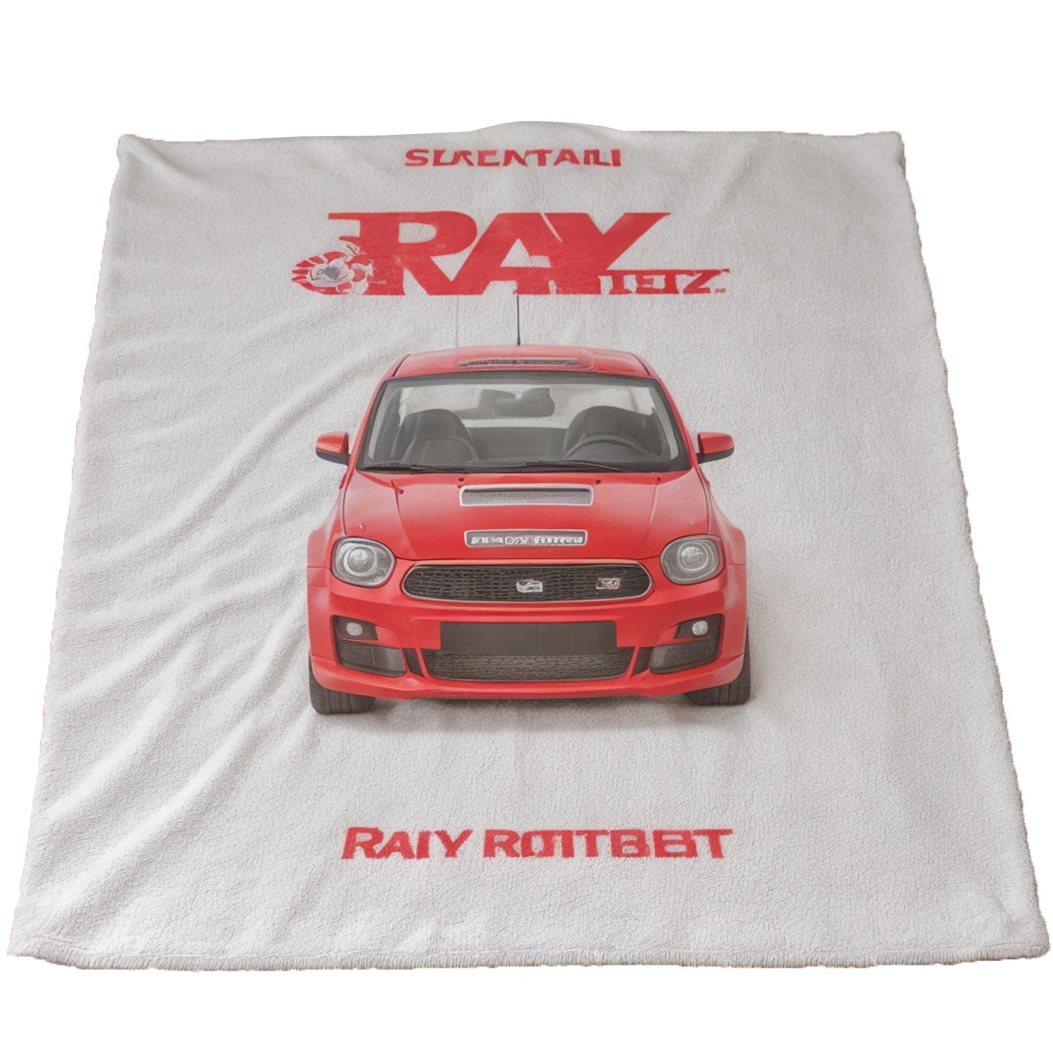 11" x 18" Sublimated Serged Hem Microfiber Rally Towel