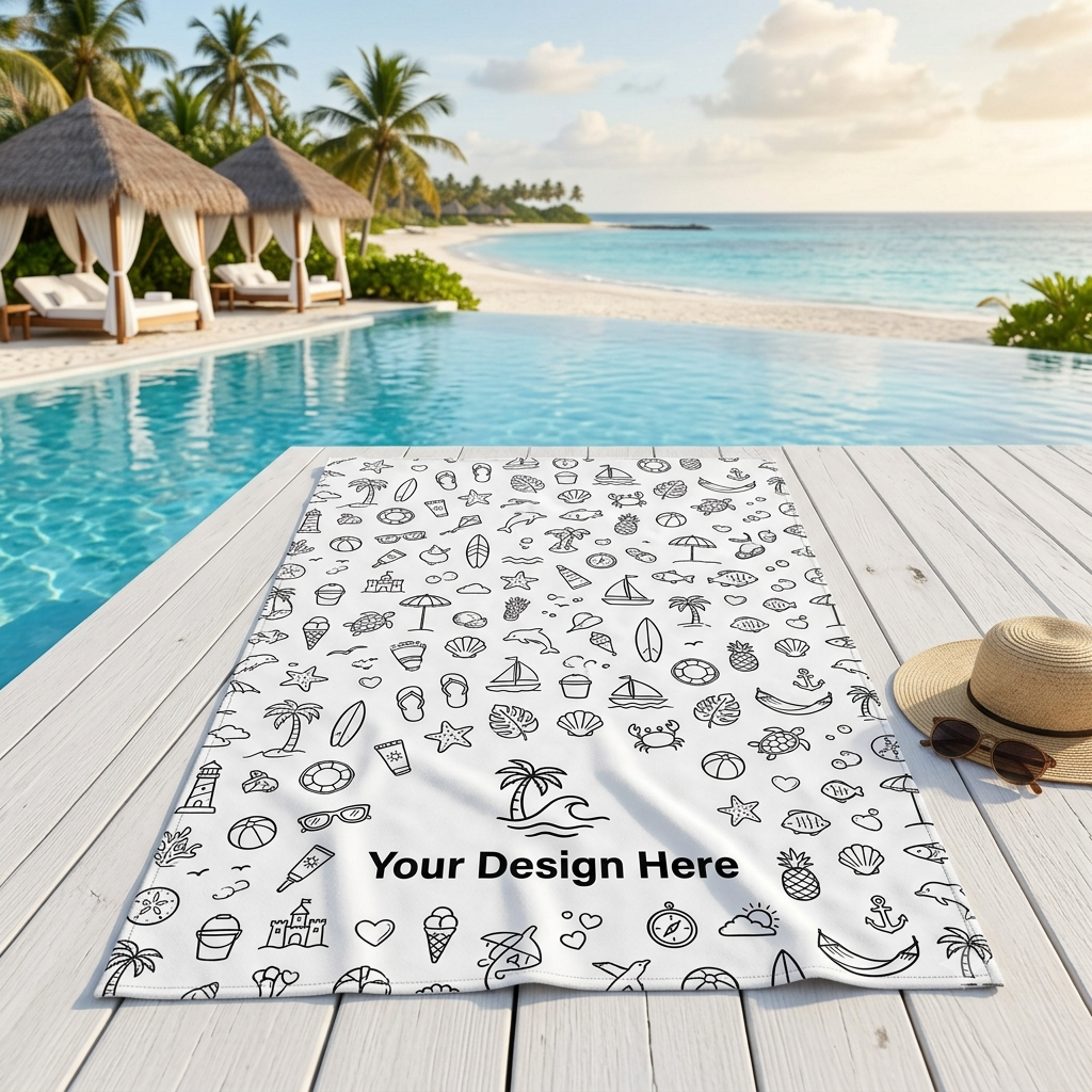 Microsuede Beach Towel