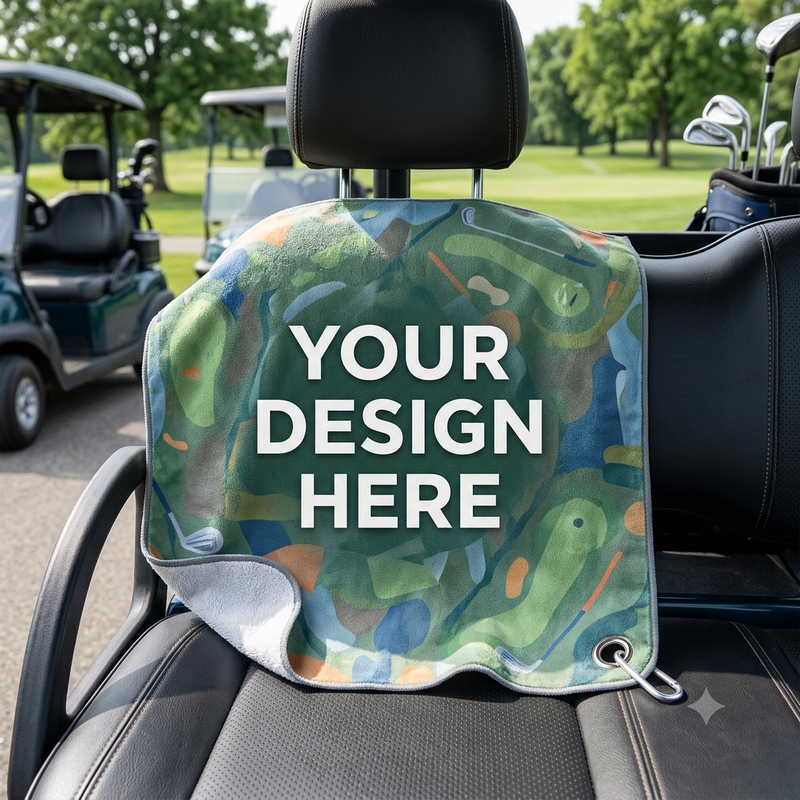 18" x 15" Full Color Rally Towel